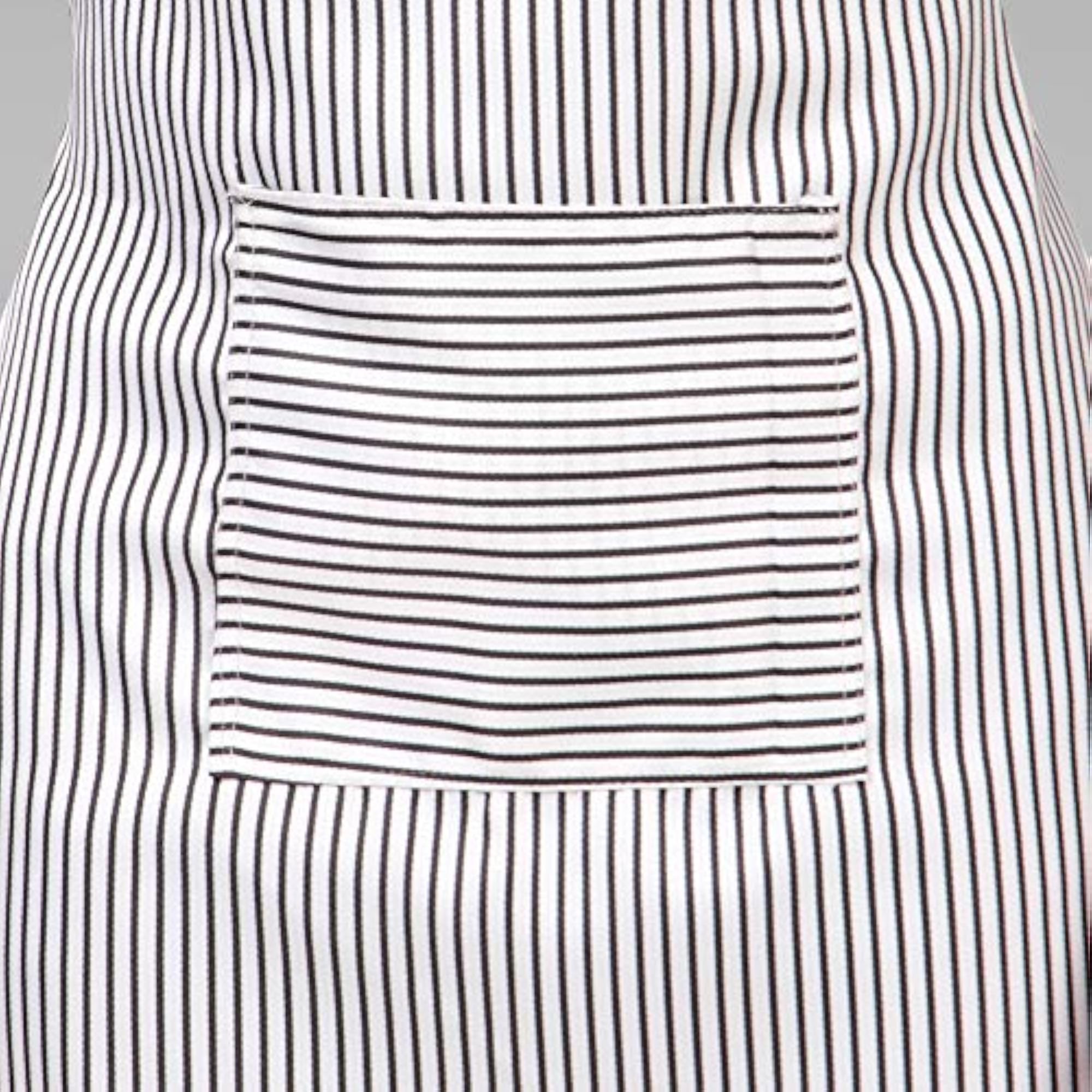 Men Women Cooking Kitchen Chef Apron, Zebra Lining